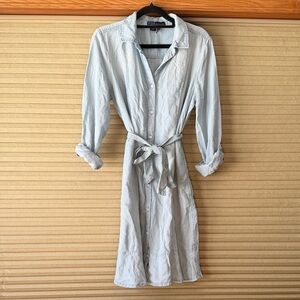 FDJ Light Blue Shirt Dress